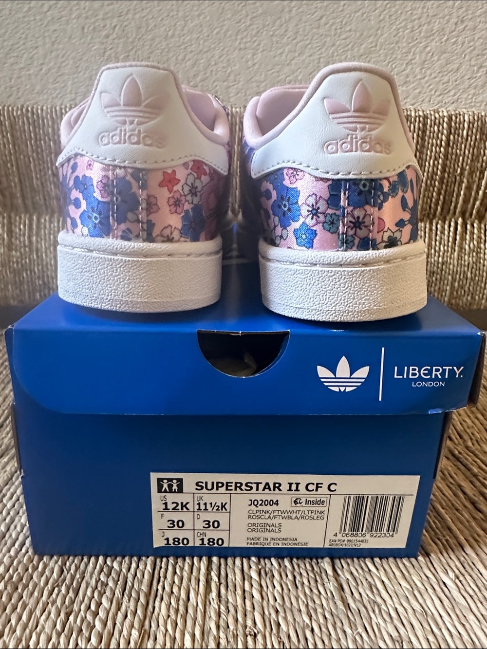 adidas Superstar 2 Comfort Closure - Liberty London Clear Pink Floral